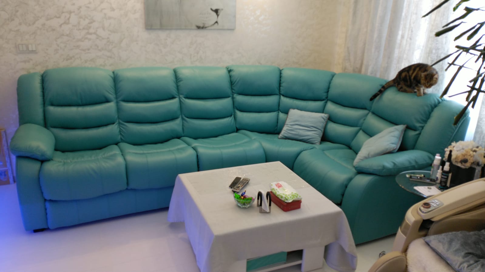 Перетяжка дивана на дому. Инсар