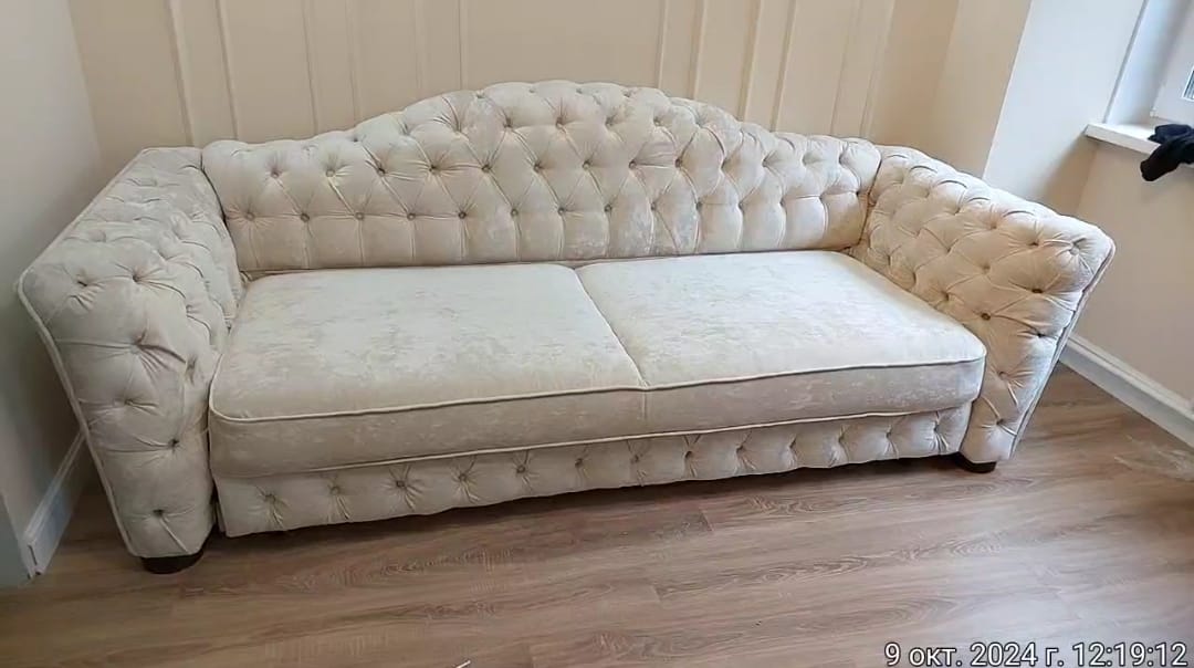 Замена обивки дивана на дому. Инсар